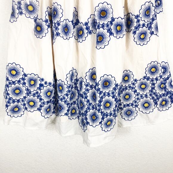 Anthropologie Moulinette Soeurs Forget Me Not Midi Dress Size 2 Floral Vintage - Picture 9 of 14